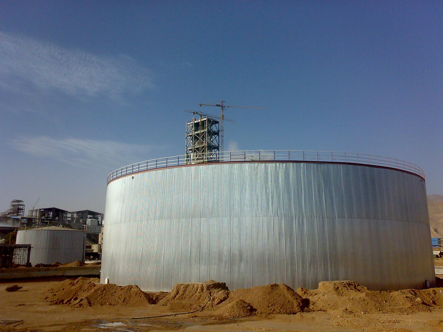 شرکت سیمان ابیک ساخت مخزن 20 میلیون لیتری EPC gallery