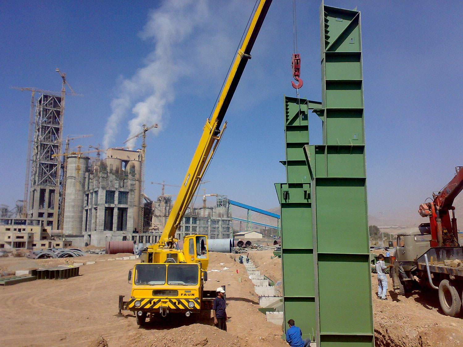 احداث سوله ابنار شرکت سیمان ابیک بصورت EPC gallery