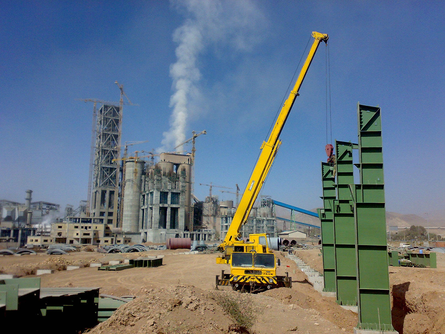 احداث سوله ابنار شرکت سیمان ابیک بصورت EPC gallery