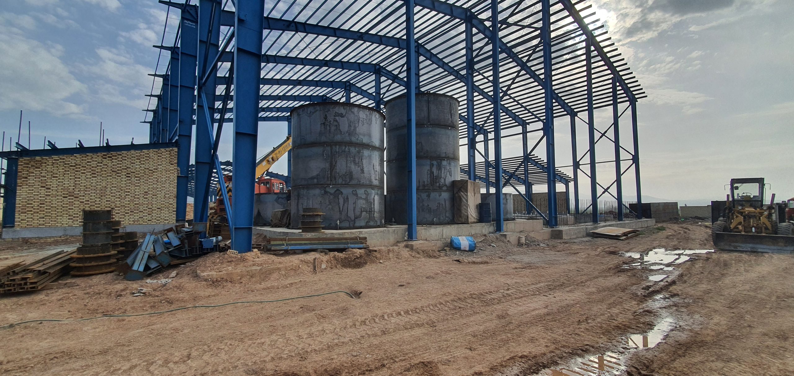 احداث کارخانه شرکت شیمی گستر آرمند gallery