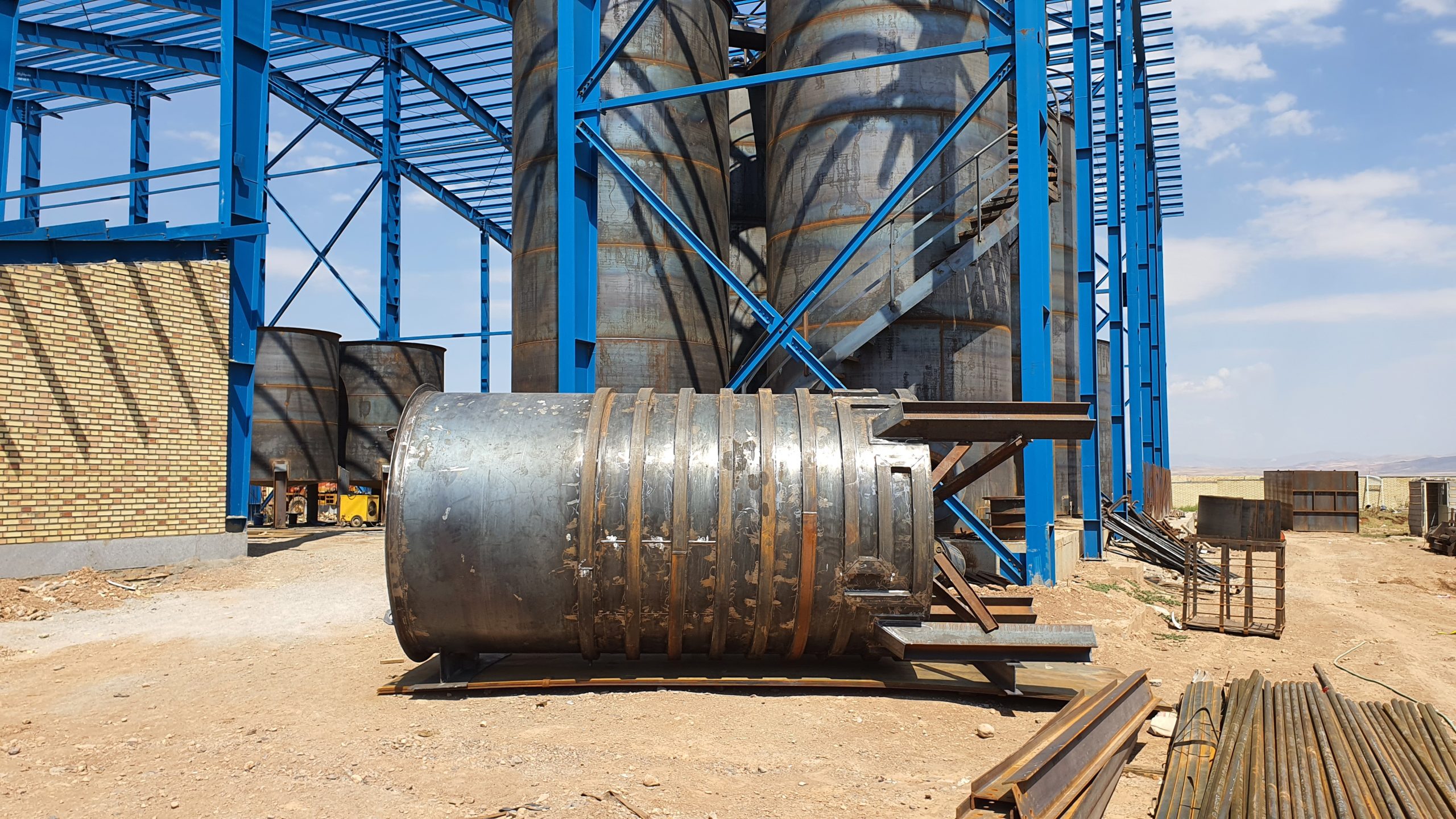 احداث کارخانه شرکت شیمی گستر آرمند gallery