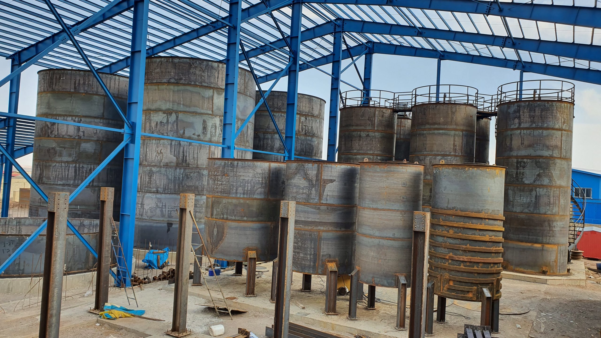 احداث کارخانه شرکت شیمی گستر آرمند gallery