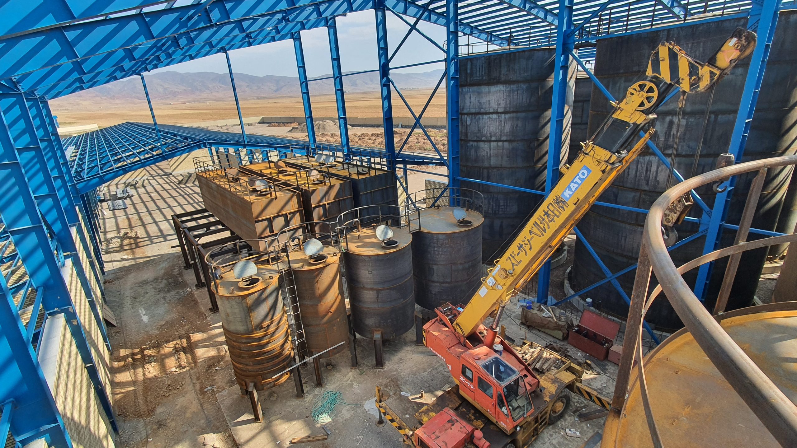 احداث کارخانه شرکت شیمی گستر آرمند gallery