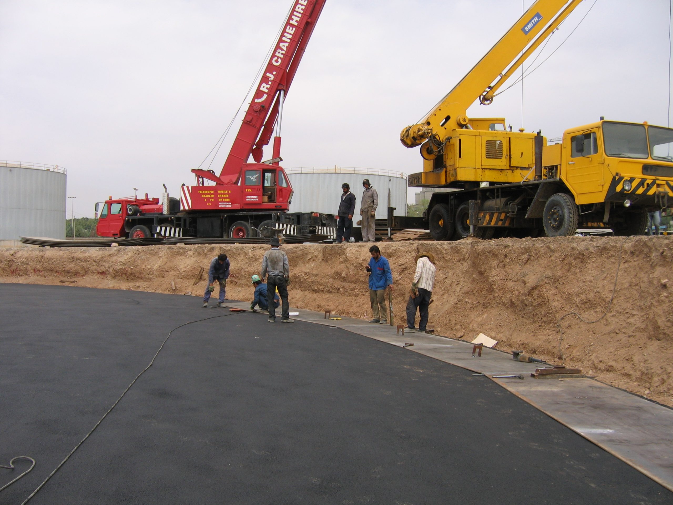 شرکت سیمان ابیک ساخت مخزن 20 میلیون لیتری EPC gallery