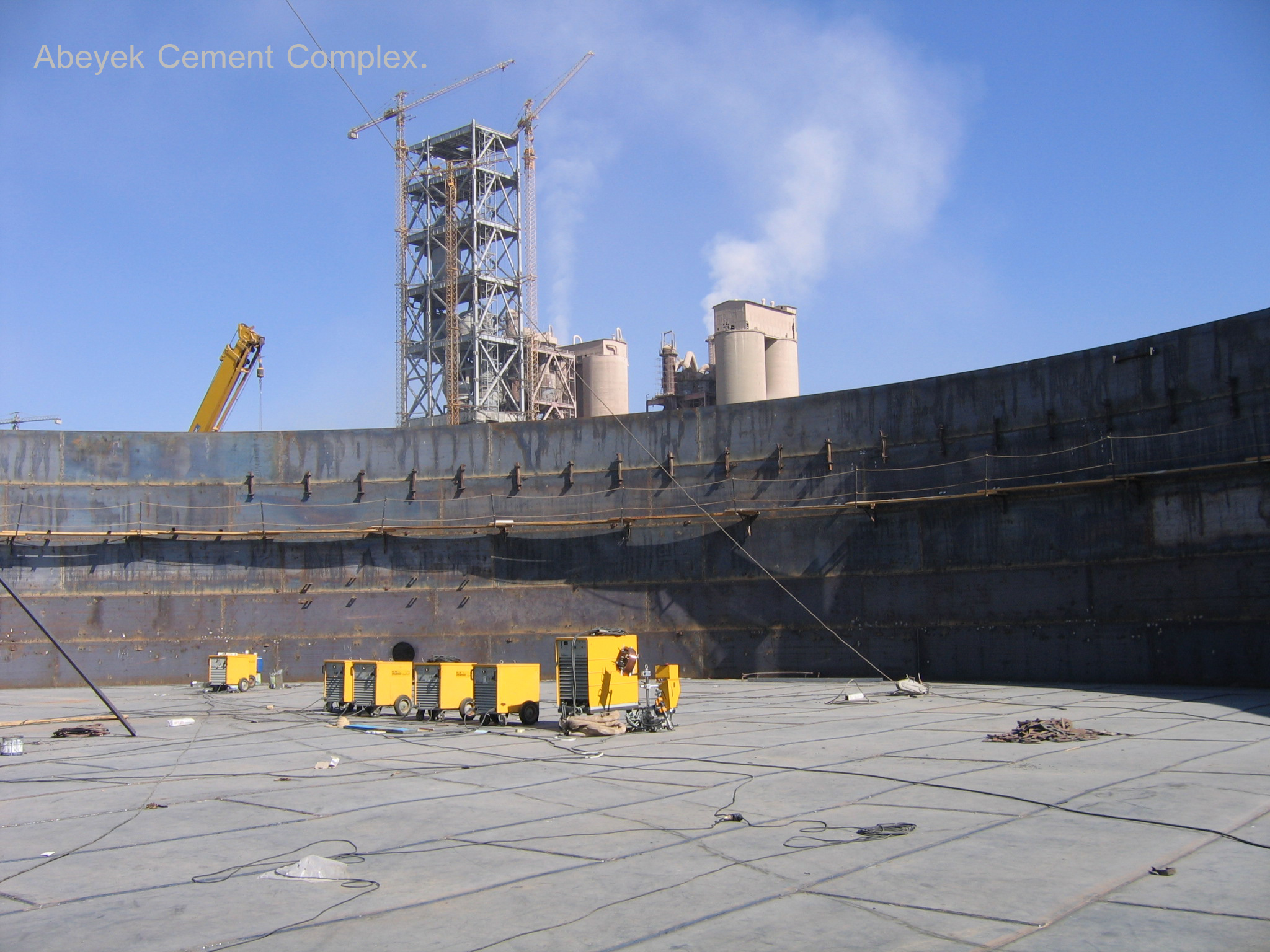 شرکت سیمان ابیک ساخت مخزن 20 میلیون لیتری EPC gallery