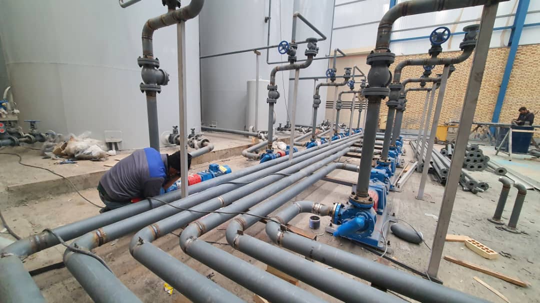 احداث کارخانه شرکت شیمی گستر آرمند gallery