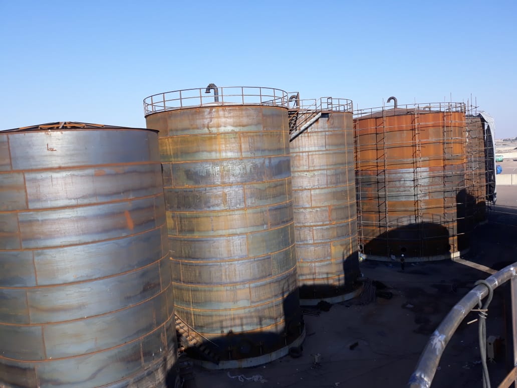 پروژه احداث 25 دستگاه مخزن شرکت افزون روان فرآیند gallery