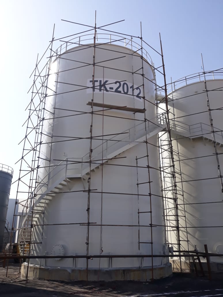 پروژه احداث 25 دستگاه مخزن شرکت افزون روان فرآیند gallery