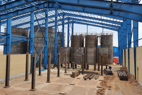 احداث کارخانه شرکت شیمی گستر آرمند