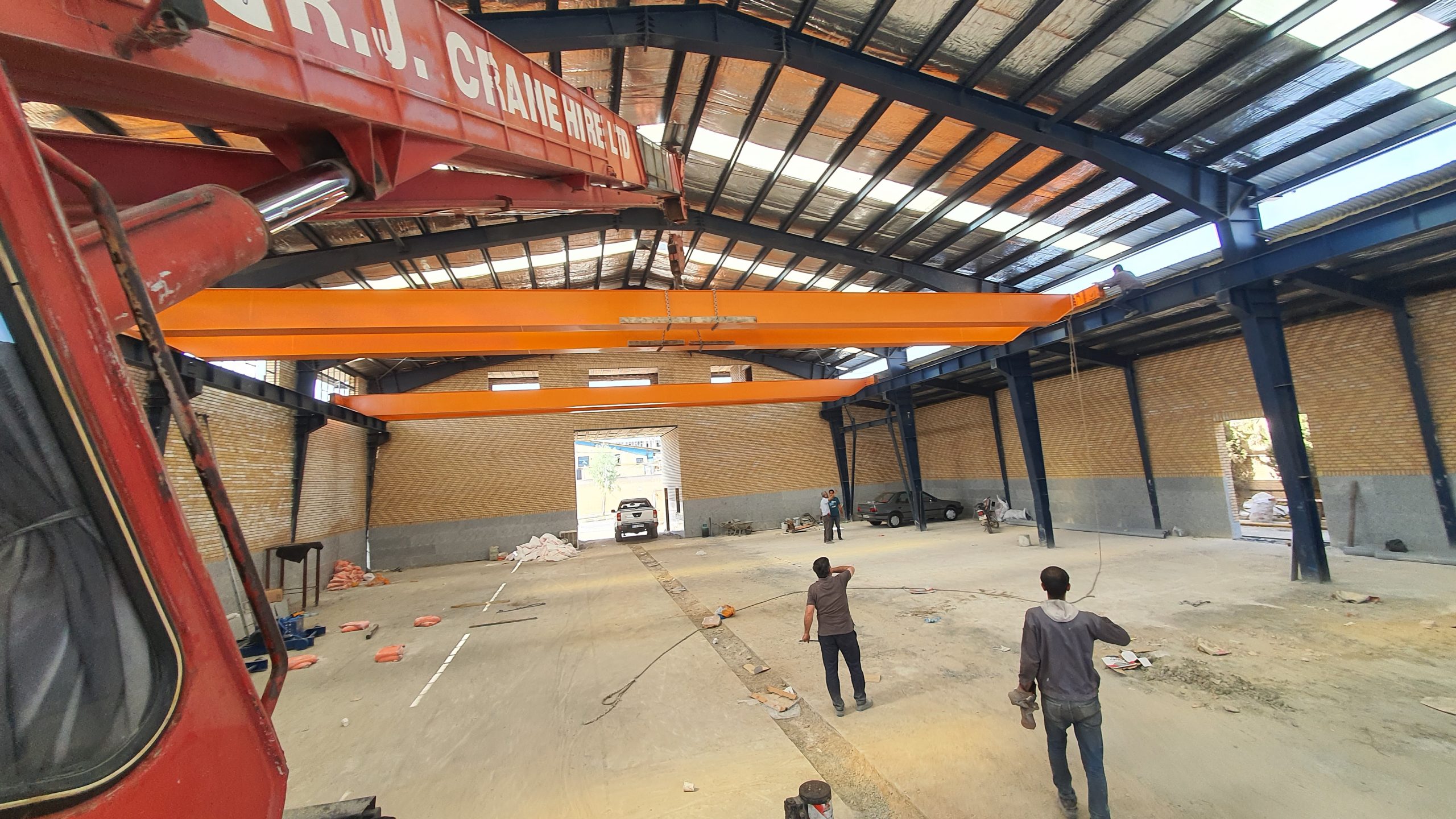 پروژه اورهال سالن سوله شرکت مبدل حرارتی نسیم نوین gallery