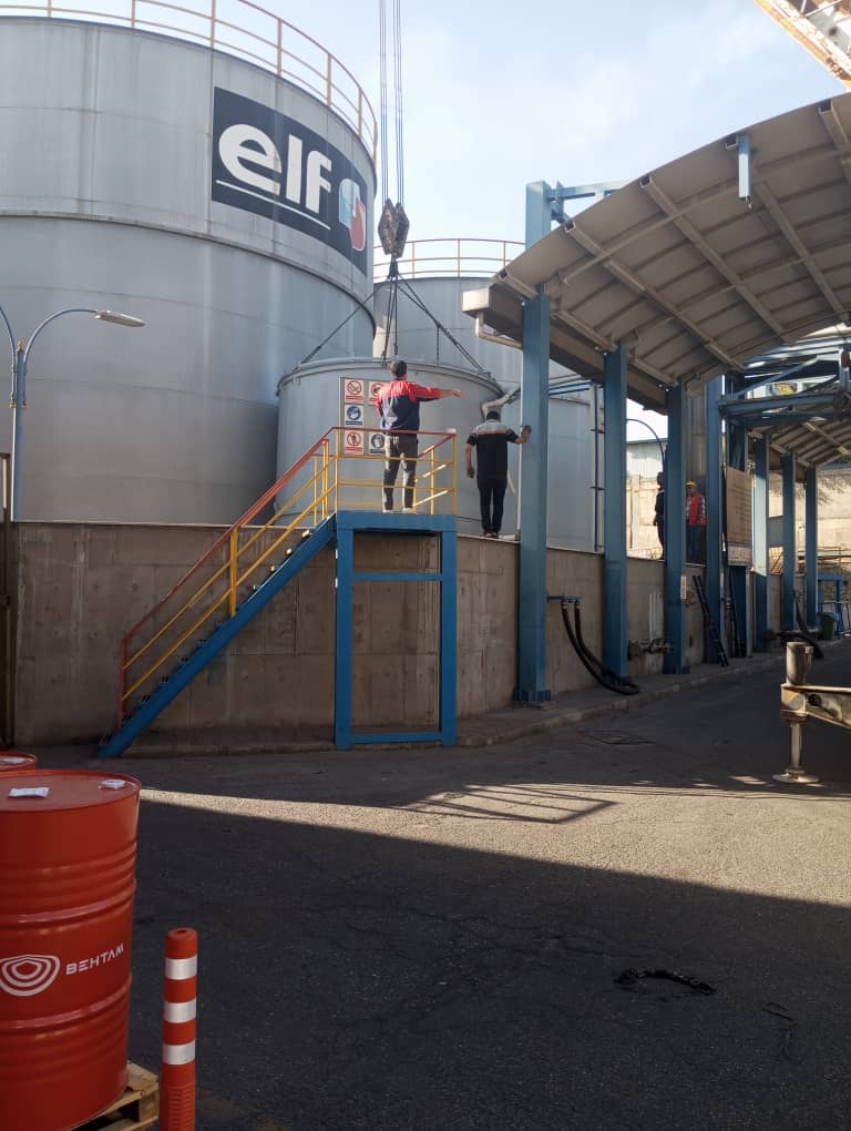 ساخت مخازن ذخیره MEG شرکت بهتام روانکار ( توتال سابق ) gallery