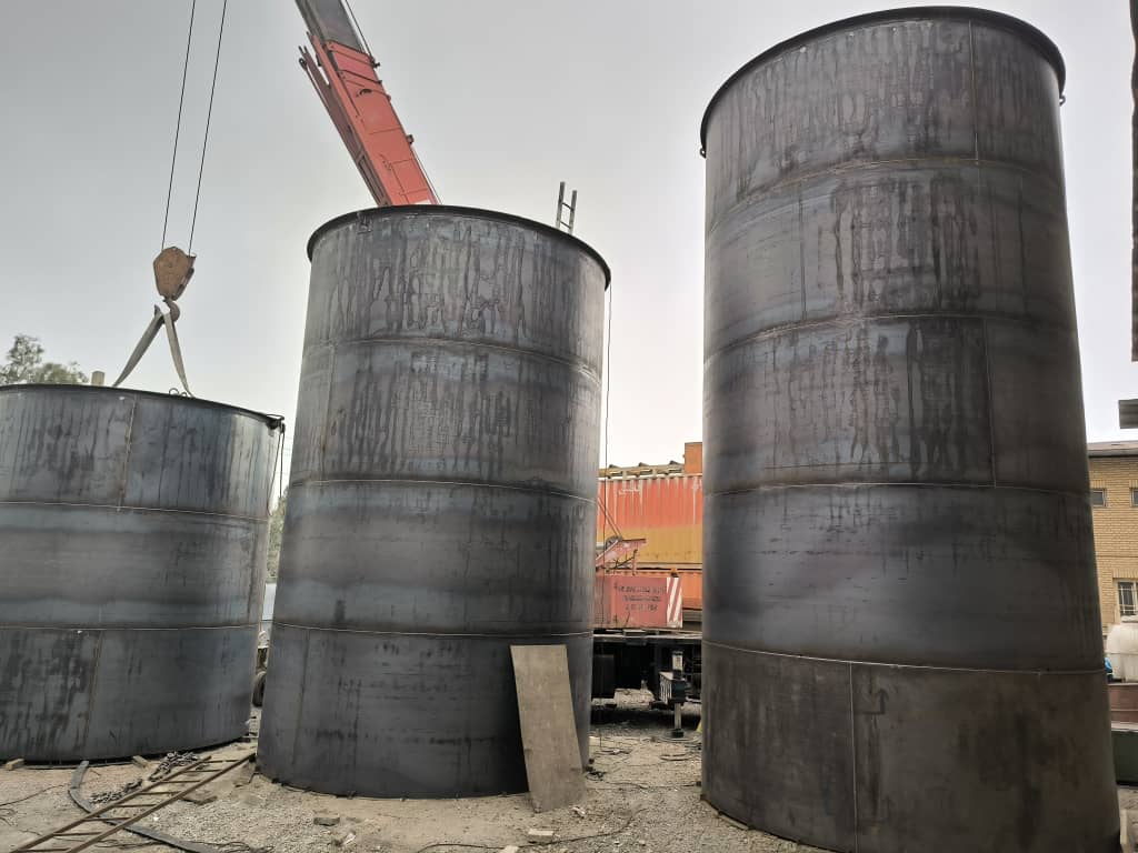 پروژه احداث مخازن پتروشیمی اهدا پلیمر پاک ( در دست اجرا ) gallery