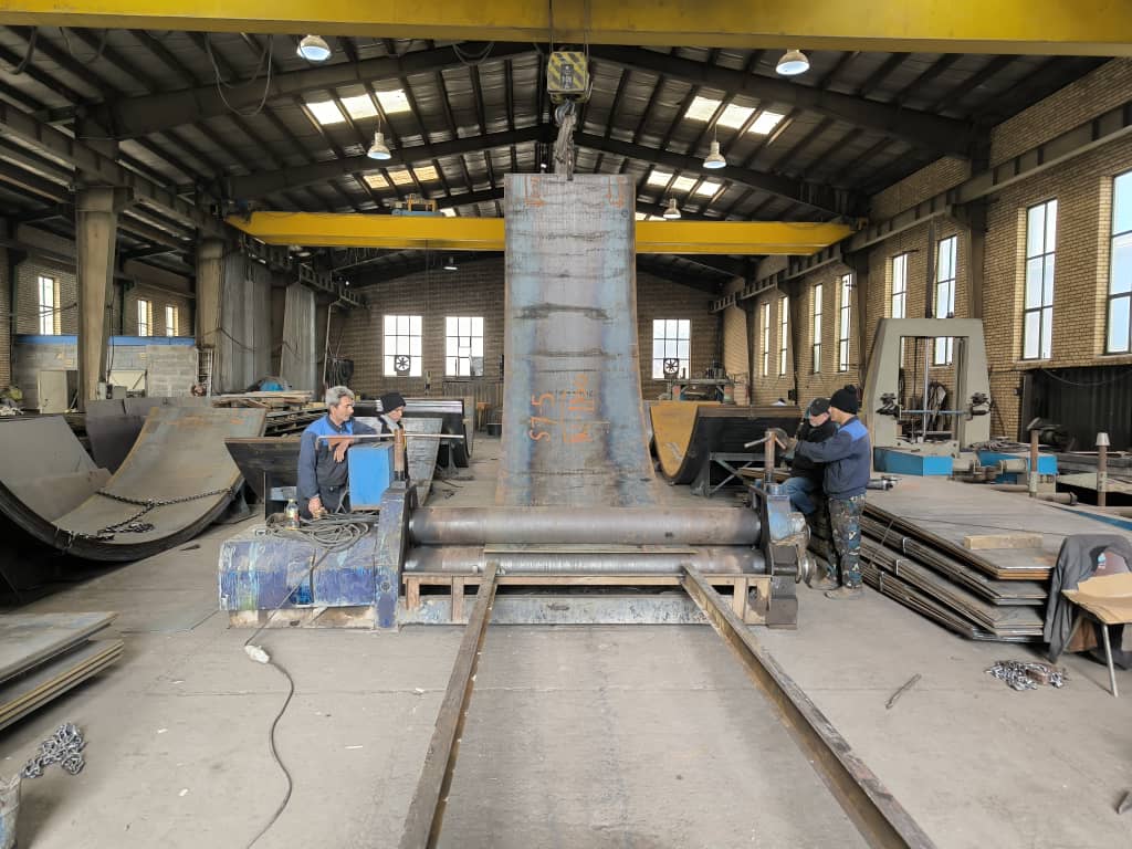 پروژه احداث مخازن پتروشیمی اهدا پلیمر پاک ( در دست اجرا ) gallery